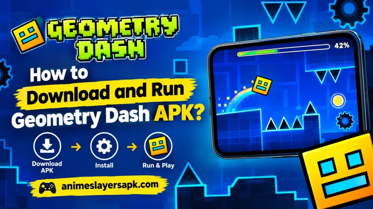 How to download and Run Geometry Dash APK?